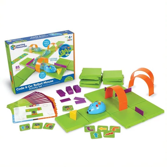 CODE AND GO ROBOT MOUSE -PROGRAMOZHATÓ ROBOT EGÉR KÉSZLET